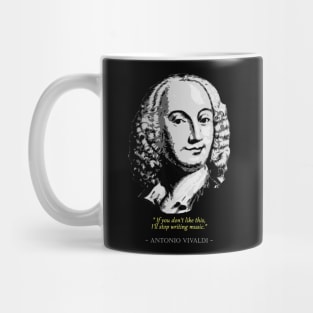 Antonio Vivaldi Quote Mug